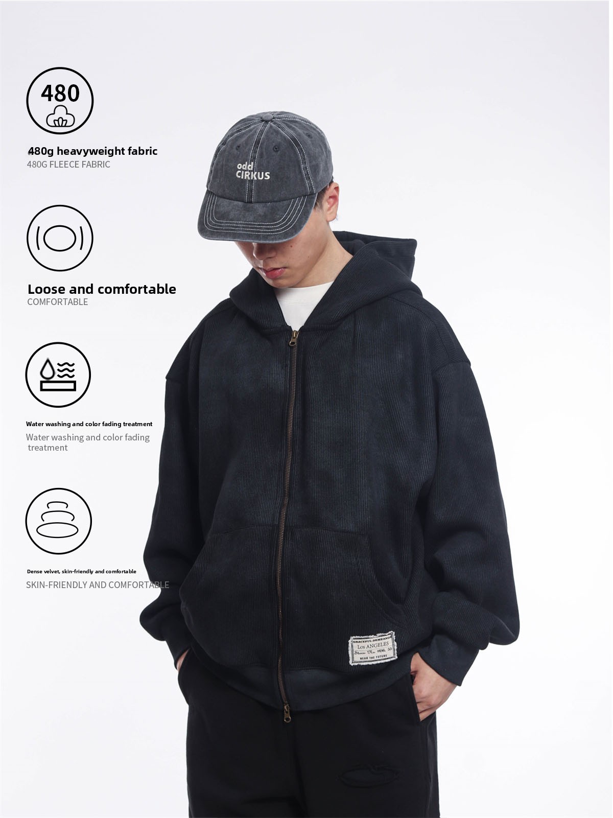 Retro Japanese Style Heavyweig - Streetwear Brand Japanese 评论和价格