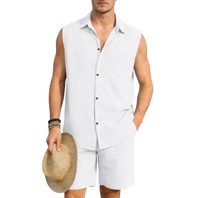 2026 Summer Mens Linen Hawaiia - Streetwear Brand Tags 评论和价格