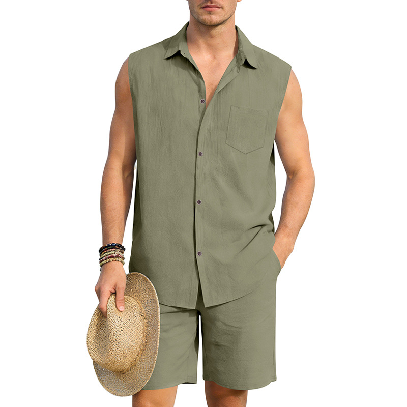 2026 Summer Mens Linen Hawaiia - Streetwear Brand Tags 评论和价格