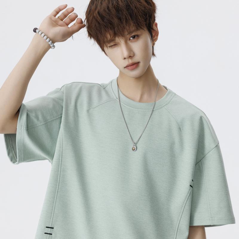 Summer Print T-shirt Men Half  - Streetwear Brand In Japan 评论和价格