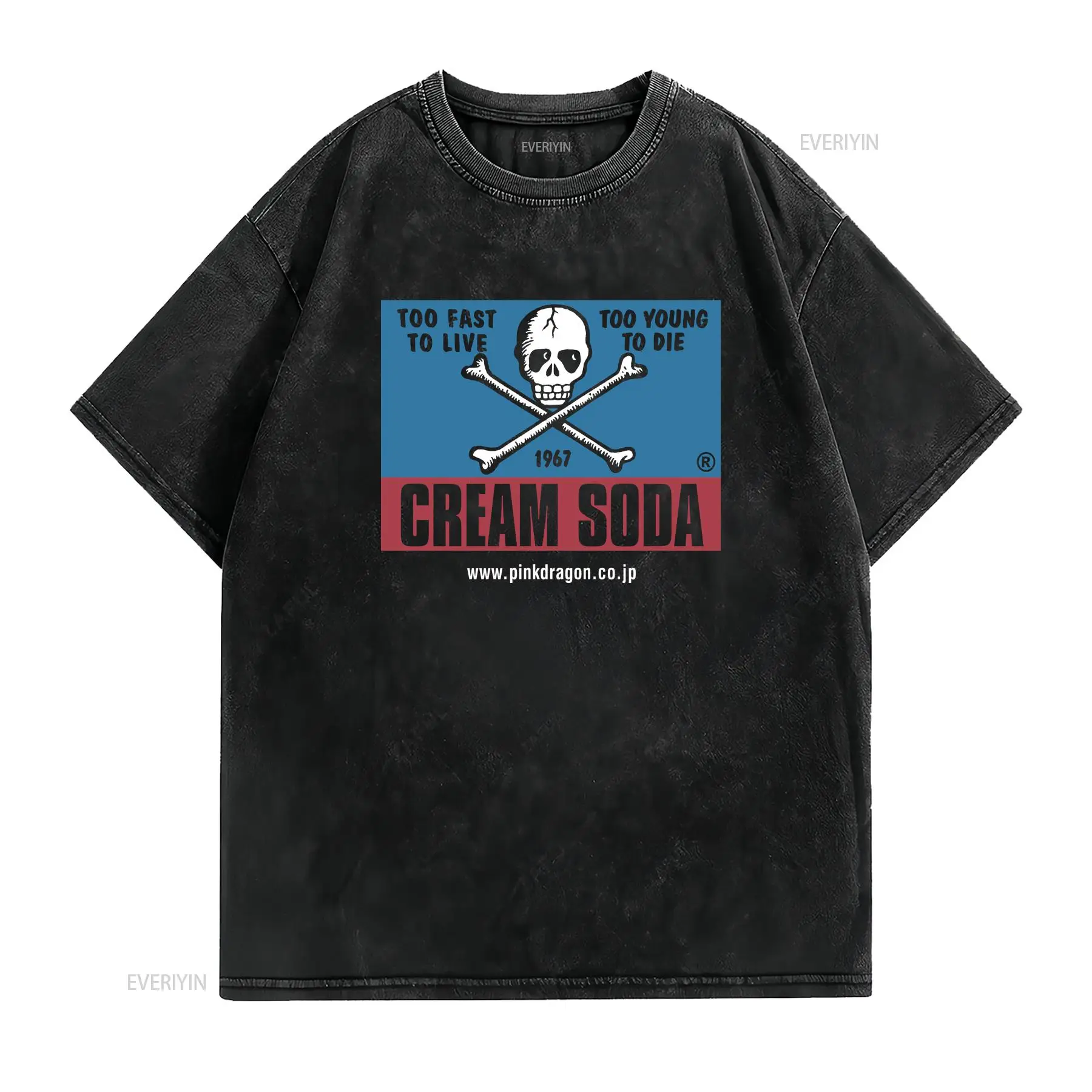 Vintage Cream Soda Skull Japan - Streetwear Brand Japanese 评论和价格