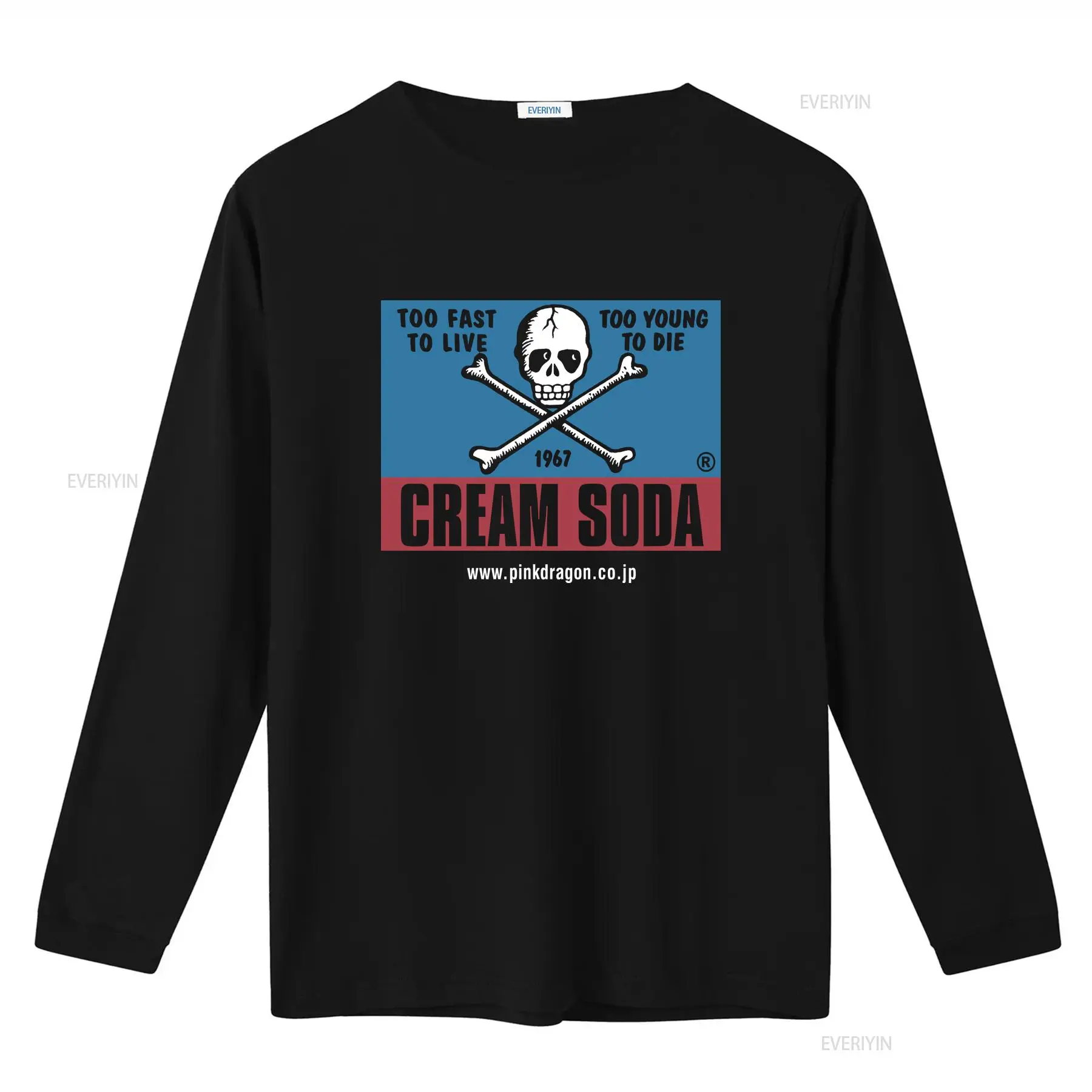 Vintage Cream Soda Skull Japan - Streetwear Brand Japanese 评论和价格