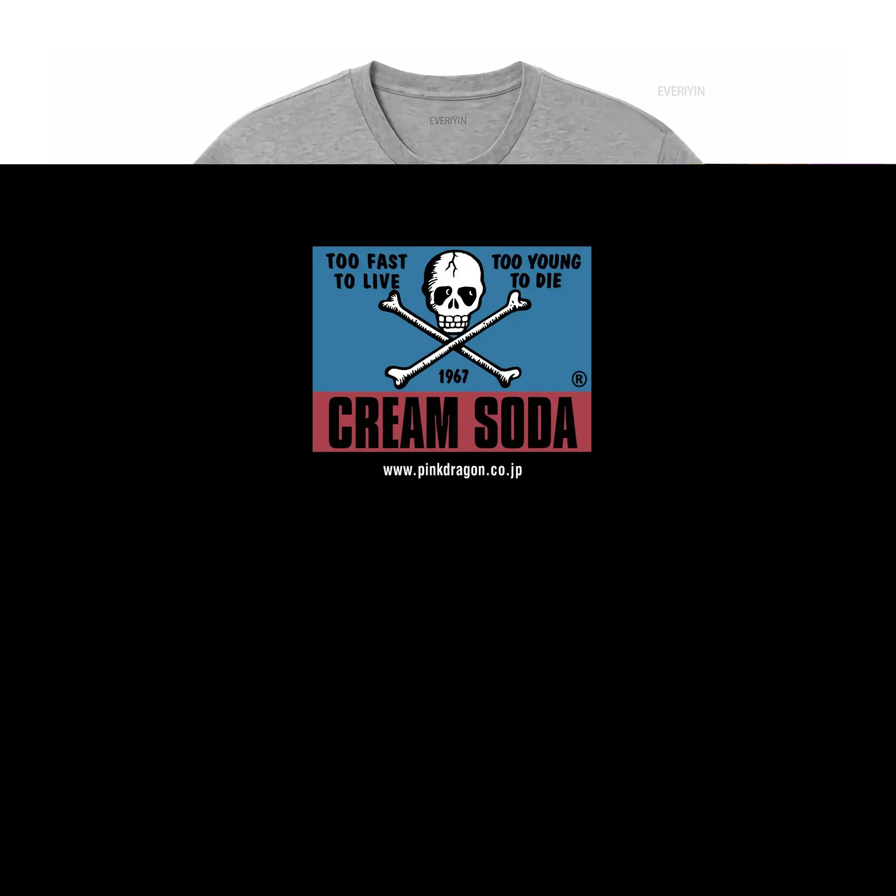 Vintage Cream Soda Skull Japan - Streetwear Brand Japanese 评论和价格