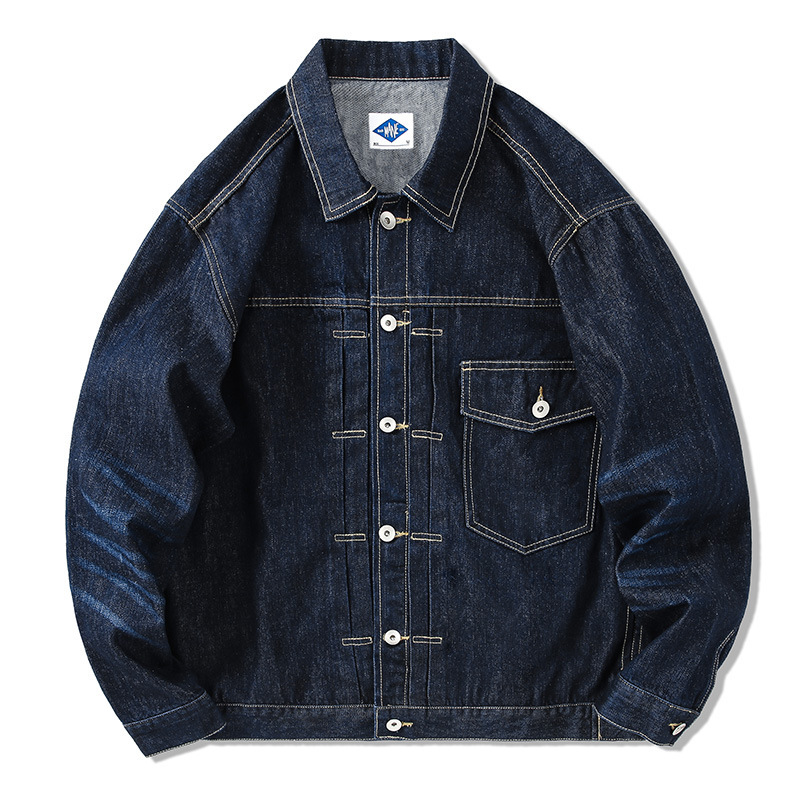 Tide Brand Dark Blue Denim Jac - Streetwear Brand In Japan 评论和价格