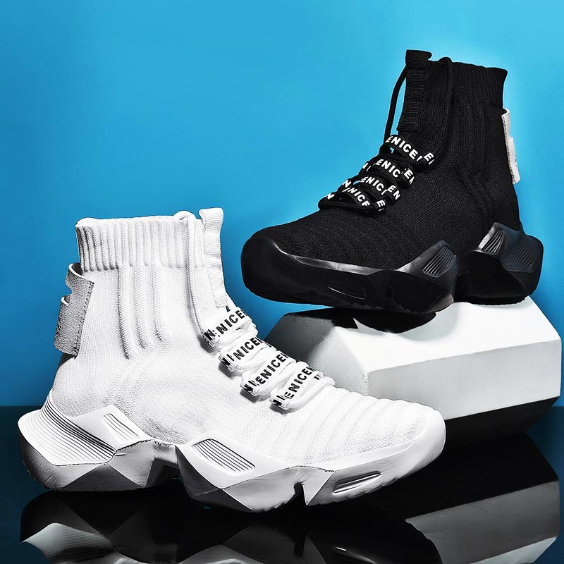 Plus Size High Top Massive Spo - Streetwear Brand With White Flowers 评论和价格
