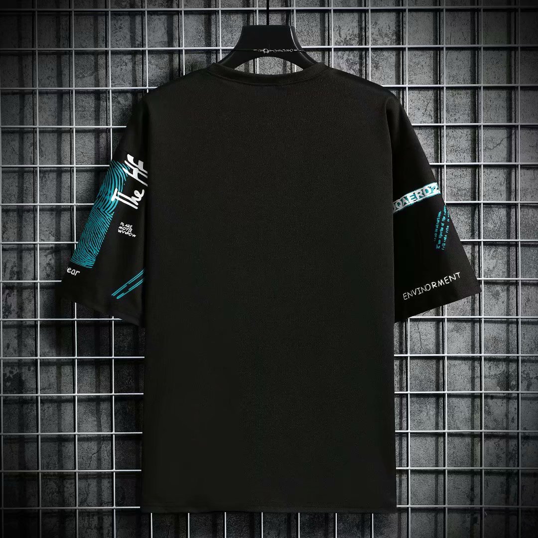 Men Harajuku Graphic Black Sum - Streetwear Brand In Japan 评论和价格