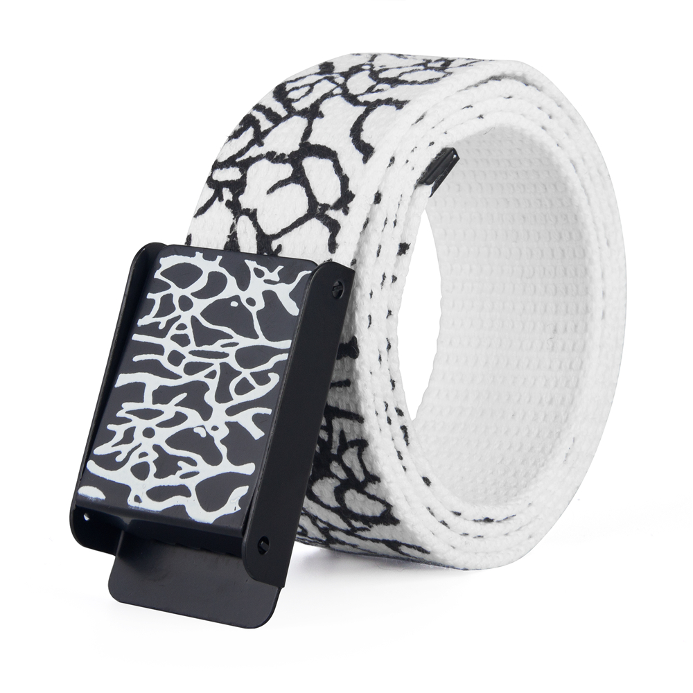 3.8cm Unisex Fashionable Adjus - Off White Belt 评论和价格