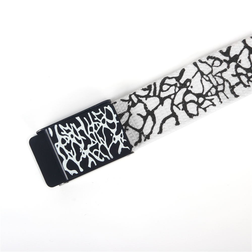 3.8cm Unisex Fashionable Adjus - Off White Belt 评论和价格
